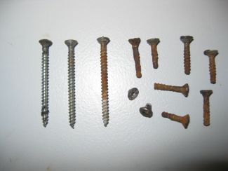Schrauben Rost